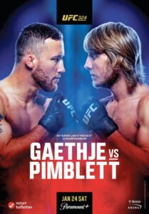 UFC 324: Gaethje vs. Pimblett 2026